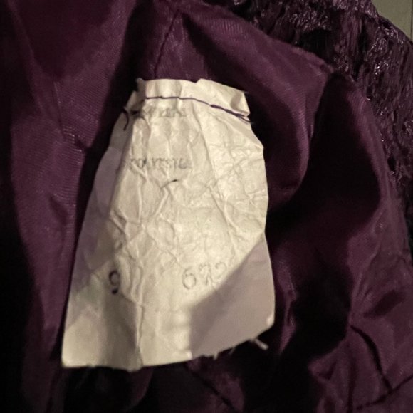 Purple Party Dress Used - Picture 8 of 9